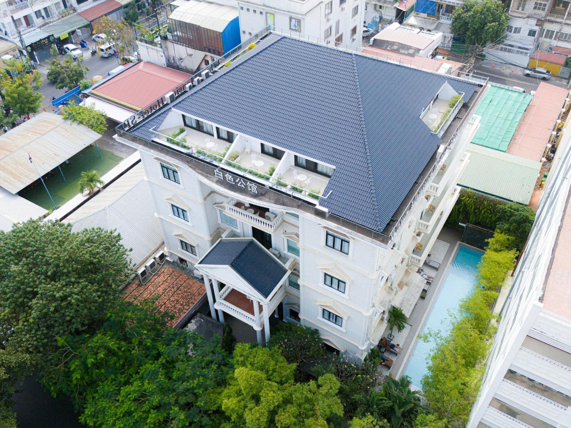 Hotel White Mansion 白色公馆 Phnom Penh Exterior foto